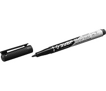 Маркер перманентный 1мм заостренный черный ЗУБР МП-100 06320-2