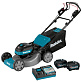 Газонокосилка аккумуляторная самоходная MAKITA LM 002GT201 2х5Ah