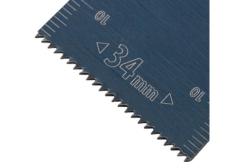 Насадка для МФИ режущая пазовая прямая по дереву 34х1,4мм HCS DENZEL 782312