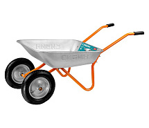 Тачка садовая 2-х колесная пневмо колеса СИБИН СТ-21