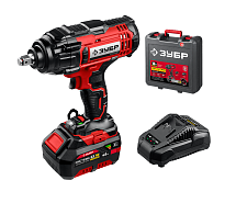 Гайковерт ударный аккумуляторный ЗУБР ГУЛ-410-41 1х4Ah