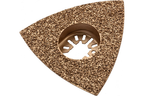 Насадка для МФИ шлифовальная дельтовидная по плитке и дереву 78мм HM DENZEL 782323