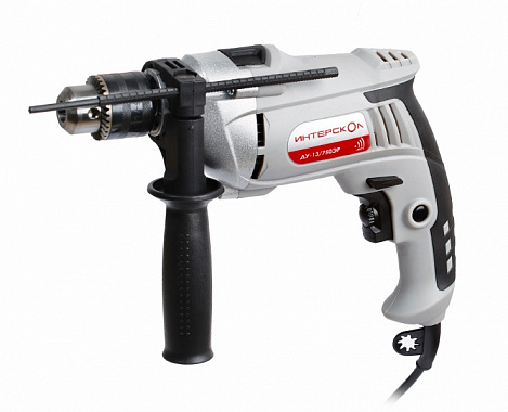 Дрель ударная ИНТЕРСКОЛ ДУ-13/750ЭР