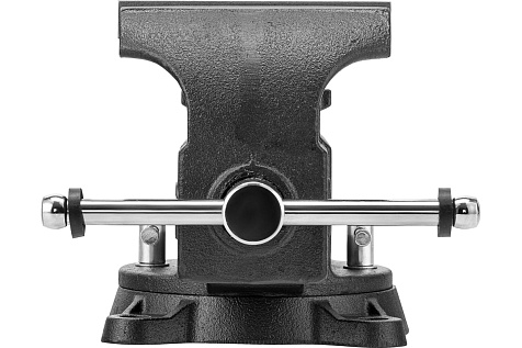 Тиски слесарные 150мм поворотные с наковальней DENZEL BVH-150 18685