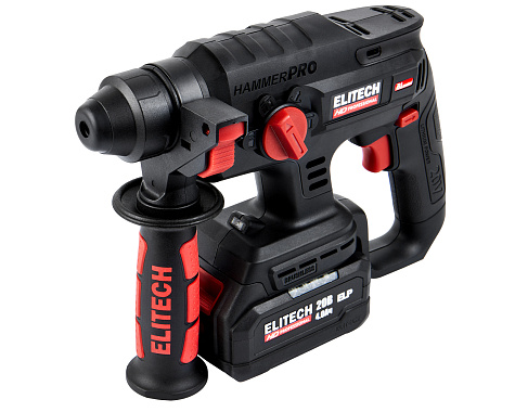 Перфоратор аккумуляторный SDS Plus ELITECH HD CRH 2022SL 1х4Ah