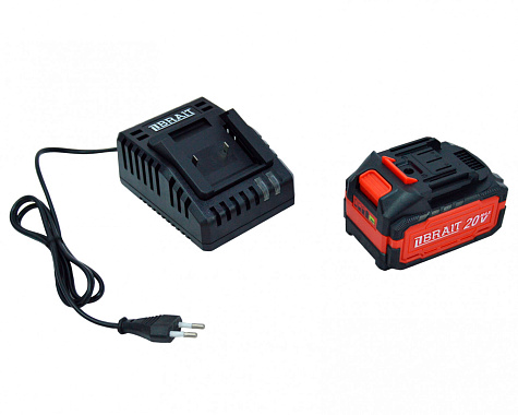 Шлифмашина угловая аккумуляторная BRAIT BCAGS20U 1х4Ah