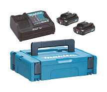 Набор: BL 1021B 12V 2,0Ah Li-ion 2шт + DC 10SB MAKITA MKP1SA122 197658-5