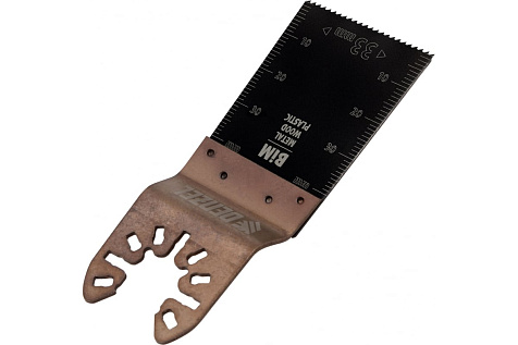 Насадка для МФИ режущая пазовая прямая по металлу и дереву 33х1,4мм BiM DENZEL 782305