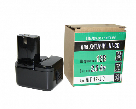 Аккумулятор 12V 2,0Ah Ni-Cd для Hitachi PIT