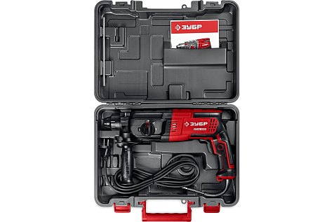 Перфоратор электрический ЗУБР П-28-850 SDS plus
