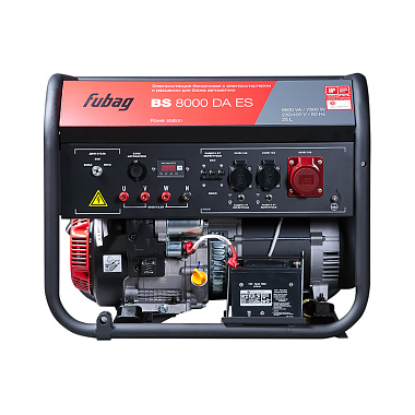 Электростанция бензиновая FUBAG BS 8000 DA ES