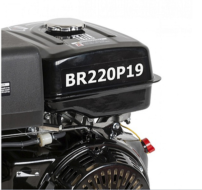 Двигатель бензиновый BRAIT BR220P19 (7.0л.с.,вал под шпонку 19мм)
