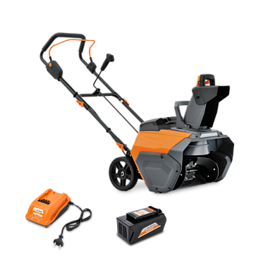 Снегоуборщик аккумуляторный VILLARTEC WA 4051 1х5Ah WA4051Set5