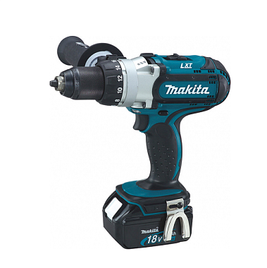 Дрель-шуруповерт аккумуляторная MAKITA DDF 451RFE 2х3Ah