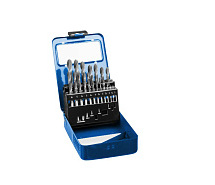 Набор сверл по металлу 1-10мм класс Б Р6М5 19шт ЗУБР Профи