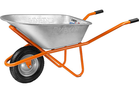 Тачка строительная пневмо колеса СИБИН СТ-12