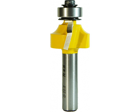 Фреза кромочная калевочная ф22.2х13мм r4.8 хв.8мм ЭНКОР