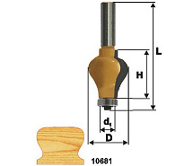 Фреза кромочная фигурная ф32х38мм хв.12мм ЭНКОР