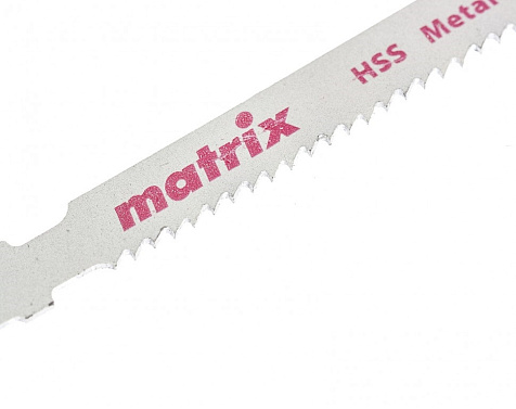 Полотна для электролобзика по металлу 76мм T118B HSS 3шт MATRIX 78229