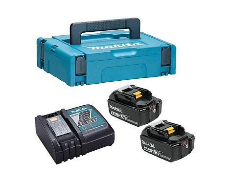 Набор: BL 1840B 18V 4,0Ah Li-ion 2шт + DC 18RC MAKITA MKP1RM182 198310-8