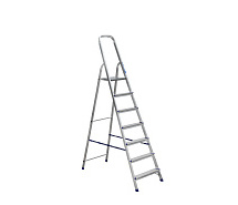 Стремянка алюминиевая 7 ступеней АЛЮМЕТ AM707