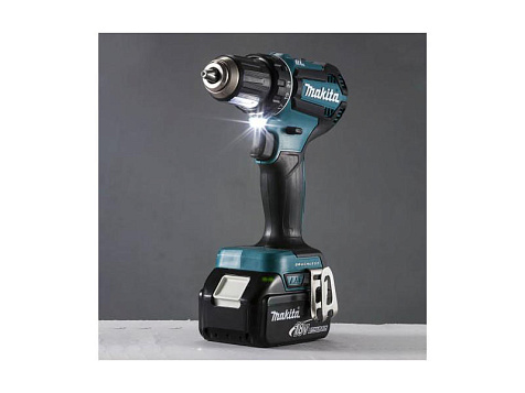 Дрель-шуруповерт ударная аккумуляторная MAKITA DHP 485SYE 2х1,5Ah