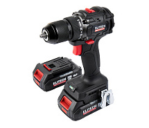 Дрель-шуруповерт ударная аккумуляторная ELITECH CD 20BL2 1х4Ah