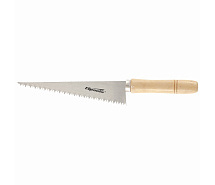 Ножовка по гипсокартону 180мм деревянная рукоятка SPARTA  233905