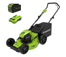 Газонокосилка аккумуляторная GREENWORKS GD40LM46HPK4 1х4Ah 2514407UB
