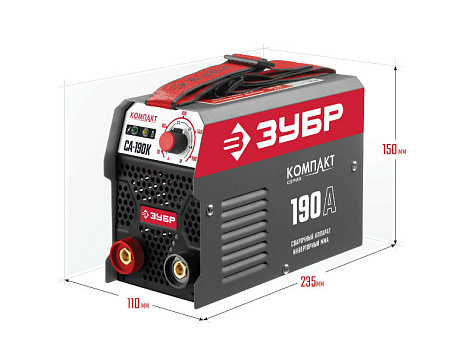 Аппарат сварочный MMA ЗУБР СА-190К