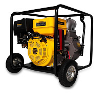 Мотопомпа бензиновая для грязной воды CHAMPION GTP 101E PRO