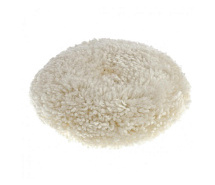 Насадка полировальная плетеная шерстяная нить под липучку 180мм MATRIX 75958