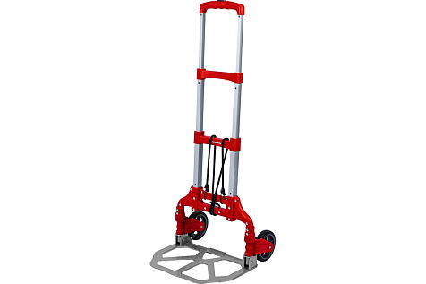 Тележка хозяйственная 80кг складная 2-х колесная алюминиевая MATRIX 98206