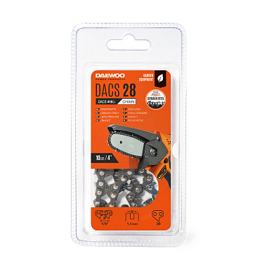 Цепь пильная 4"(1/4"-1,1-28) DAEWOO DACS 28
