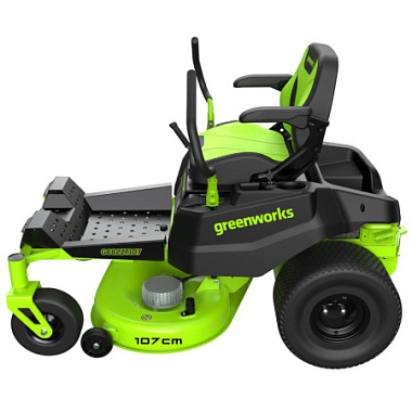 Райдер садовый аккумуляторный GREENWORKS GC82ZT107 без АКБ и ЗУ 7404107