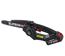 Пила цепная аккумуляторная ELITECH HD CS 2008BLK 1х2Ah