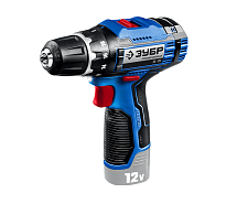 Дрель-шуруповерт аккумуляторная ЗУБР Профи DL-121 без АКБ и ЗУ