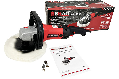 Шлифмашина полировальная электрическая BRAIT BP180RS PRO