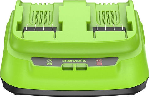 Устройство зарядное 24V 8А для 2-аккумуляторов GREENWORKS G24X2C8 2958807