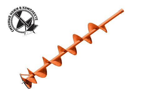 Бур для льда 150x1000мм CARVER IDB-150