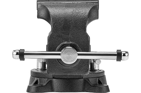 Тиски слесарные 100мм поворотные с наковальней DENZEL BVH-100 18683