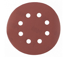 Круг шлифовальный на липучке перфорированный 125мм P320 5шт MATRIX 73813