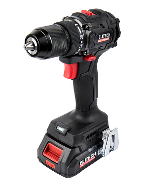 Дрель-шуруповерт аккумуляторная ELITECH HD CD 20SL2 2х2Ah