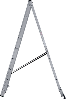Лестница-стремянка 3-секционная алюминиевая Новая Высота NV1230 3х9