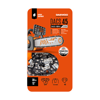 Цепь пильная 12"(3/8"P-1,1-45) DAEWOO DACS 45