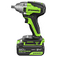 Гайковерт ударный аккумуляторный GREENWORKS G24IW400 1х5Ah 3802907CUG