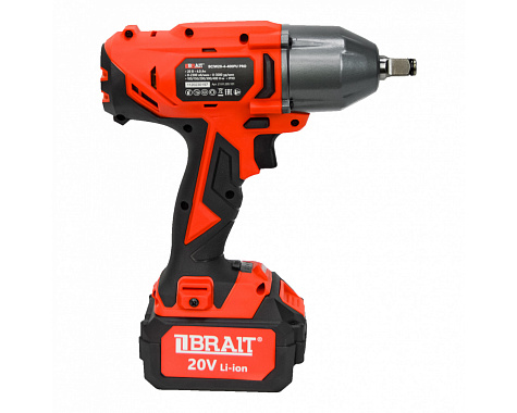 Гайковерт аккумуляторный BRAIT BCIW20-4-400PU PRO 1х4Ah