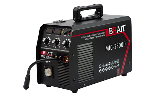 Полуавтомат сварочный 2 в 1 MIG+MMA BRAIT МIG-250QD