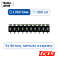 Гвозди по бетону TOUA CN EG bullet point 3,05х15мм 1000шт 30515stepEG