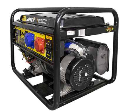 Электростанция бензиновая HUTER DY 9500LX-3 PRO 64/1/77